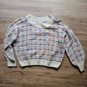 Small colorful knit sweater